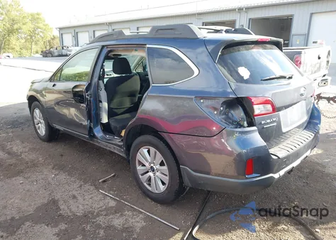 2015 Subaru Outback 2.5I Premium из США, поврежденный, VIN 4S4BSBFCXF3358287